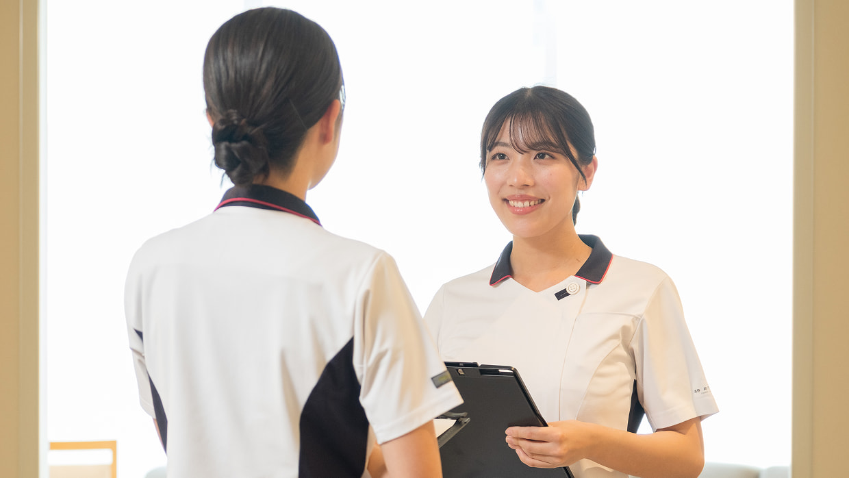 写真：和田さんの勤務の様子